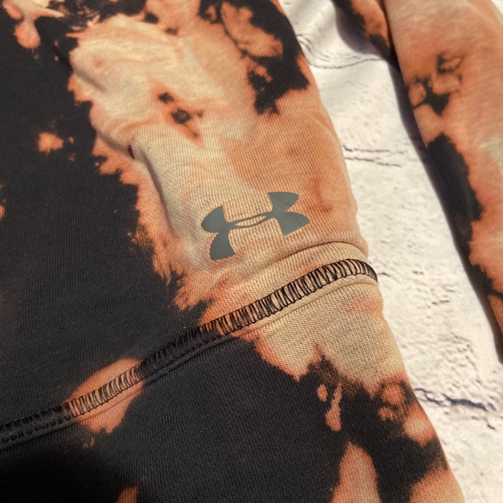 Under Amour Reverse Tye Dye Open Back Hoodie, Siz… - image 7